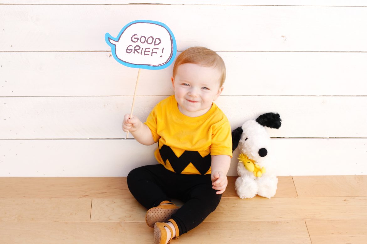 Charlie Brown DIY Halloween Costume 5